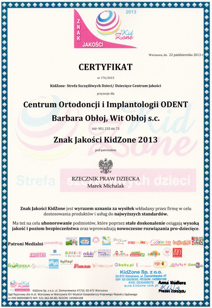 certificate-kidzone