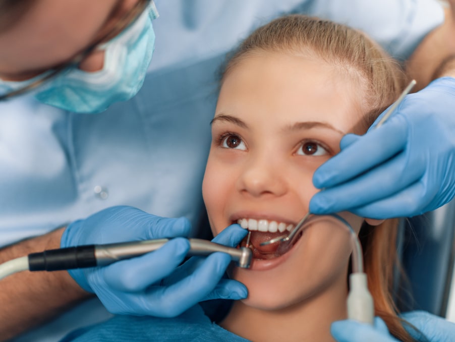 Dental surgery for children