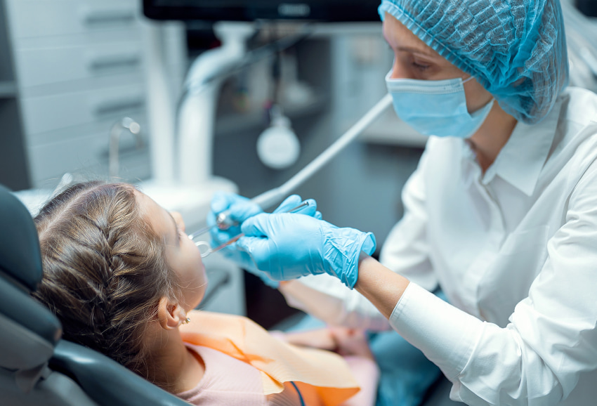 Dental surgery for children