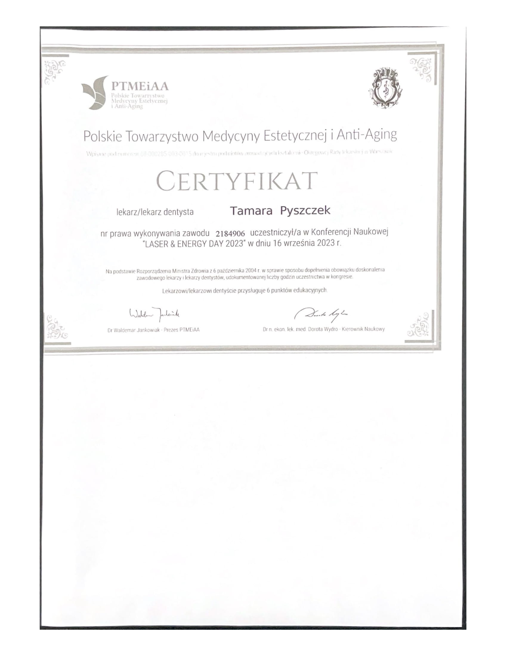 Polish Society for Aesthetic and Anti-Aging Medicine-1